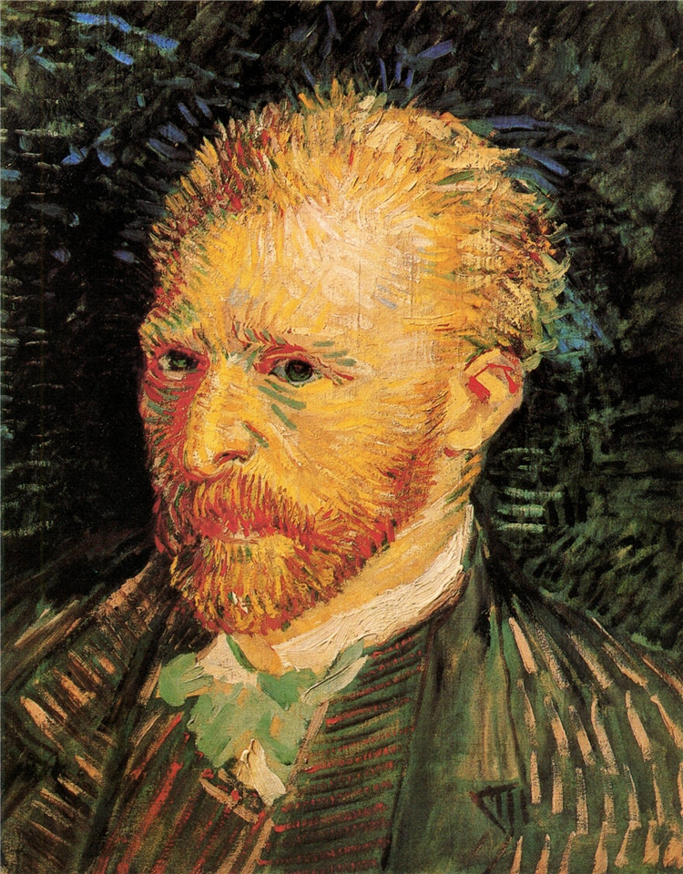 Self-Portrait 1887 8 Van Gogh Oil Painting